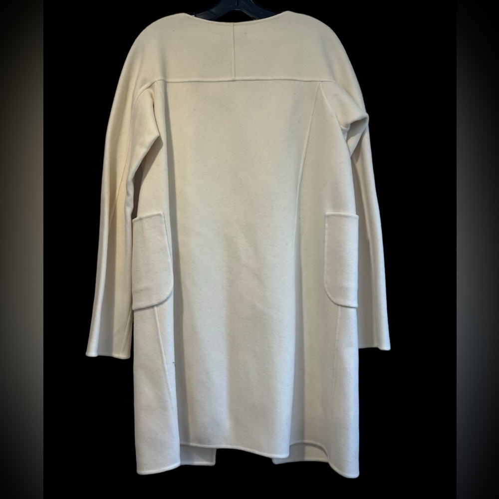 POLOGEORGIS**BURNETT***Cashmere Ivory Coat***Med. $1180 - Picture 2 of 4